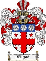 Ellgod coat of arms family crest download