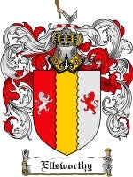 Ellsworthy coat of arms family crest download