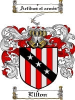 Ellton coat of arms family crest download