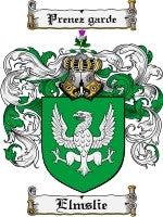 Elmslie coat of arms family crest download
