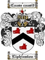 Elphinston coat of arms family crest download