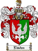 Elsden coat of arms family crest download