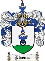 Elsener coat of arms family crest download