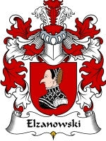 Elzanowski coat of arms family crest download