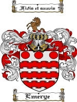 Emerye coat of arms family crest download