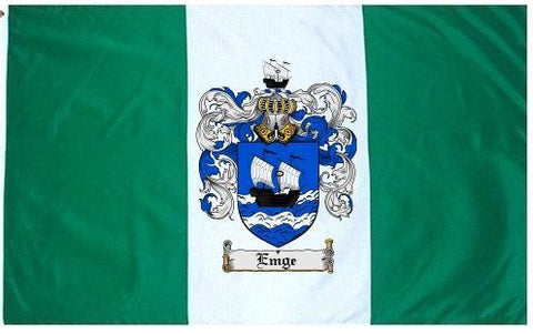 Emge family crest coat of arms flag
