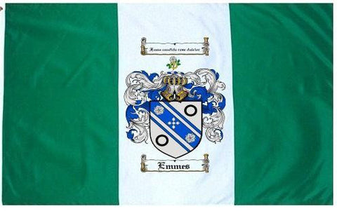 Emmes family crest coat of arms flag