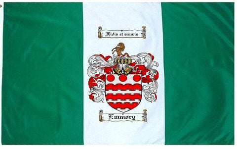 Emmory family crest coat of arms flag