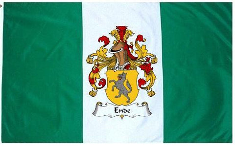 Ende family crest coat of arms flag
