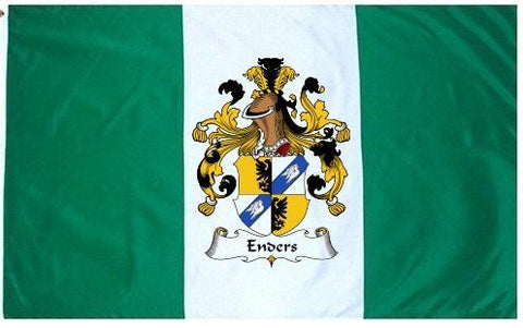 Enders family crest coat of arms flag