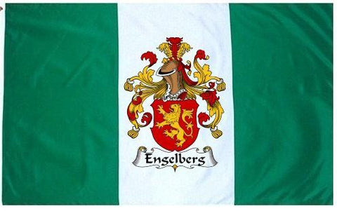 Engelberg family crest coat of arms flag