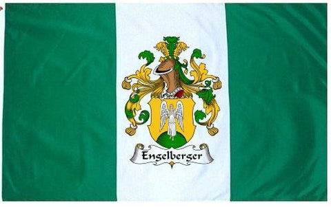 Engelberger family crest coat of arms flag