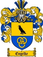 Engelke coat of arms family crest download