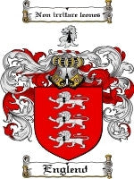 Englend coat of arms family crest download