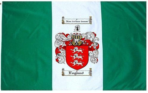 Englend family crest coat of arms flag