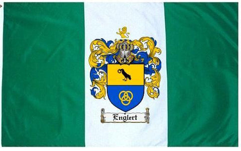 Englert family crest coat of arms flag