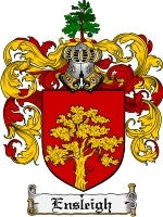 Ensleigh coat of arms family crest download