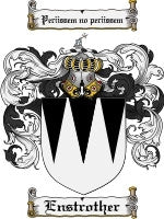 Enstrother coat of arms family crest download