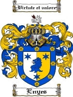 Enyes coat of arms family crest download