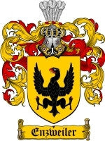 Enzweiler coat of arms family crest download