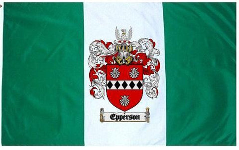 Epperson family crest coat of arms flag