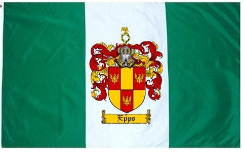 Epps family crest coat of arms flag