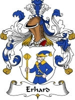 Erhard coat of arms family crest download