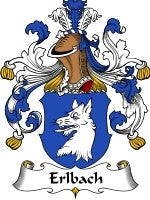 Erlbach coat of arms family crest download