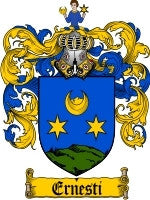 Ernesti coat of arms family crest download