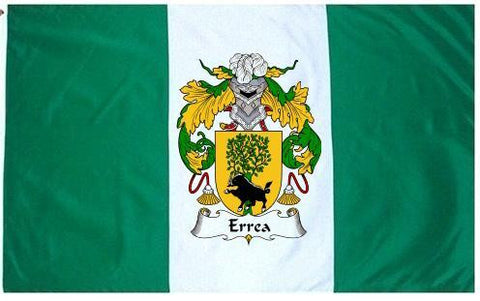 Errea family crest coat of arms flag