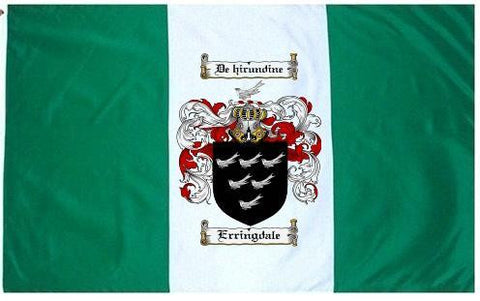 Erringdale family crest coat of arms flag