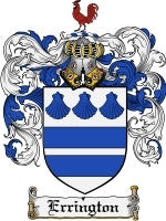 Errington coat of arms family crest download