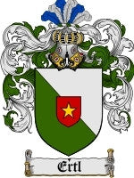 Ertl coat of arms family crest download