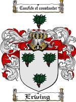 Erwing coat of arms family crest download