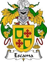 Escama coat of arms family crest download