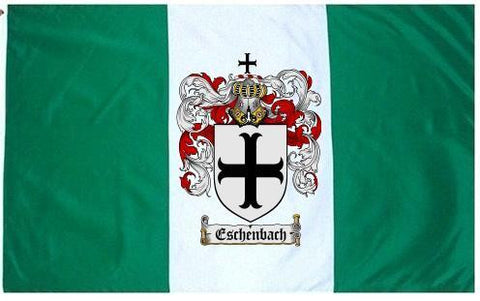 Eschenbach family crest coat of arms flag