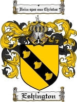 Eshington coat of arms family crest download