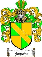 Espain coat of arms family crest download