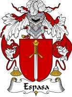 Espasa coat of arms family crest download