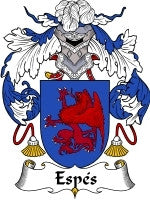 Espes coat of arms family crest download