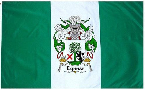 Espinar family crest coat of arms flag