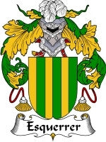 Esquerrer coat of arms family crest download