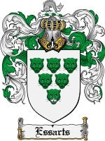 Essarts coat of arms family crest download