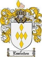 Essinton coat of arms family crest download