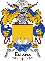 Estana coat of arms family crest download