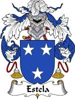 Estela coat of arms family crest download