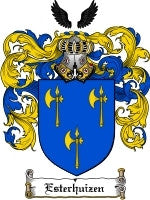 Esterhuizen coat of arms family crest download