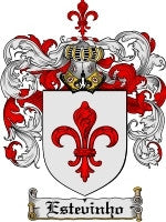 Estevinho coat of arms family crest download