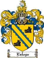 Estope coat of arms family crest download