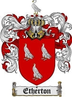 Etherton coat of arms family crest download